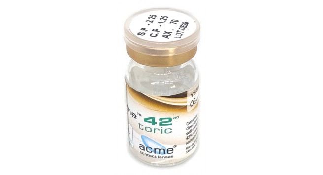 Acme 42 Toric UV Yearly Contact Lens (1 lens/pack)-1