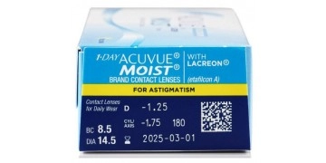 1 Day Acuvue Moist For Astigmatism (30 lens/box)