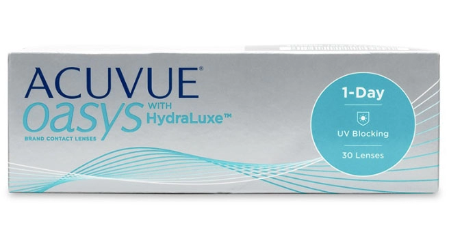Acuvue Oasys 1 Day with HydraLuxe Technology (30 lens/box)