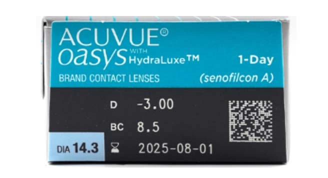 Acuvue Oasys 1 Day with HydraLuxe Technology (30 lens/box)-2