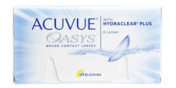 Acuvue Oasys Hydraclear Plus (6 lens/box)