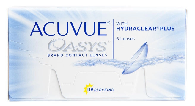 Acuvue Oasys Hydraclear Plus (6 lens/box)