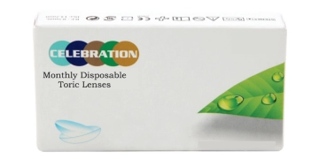 Celebration Monthly Clear Toric (3 lens/box)