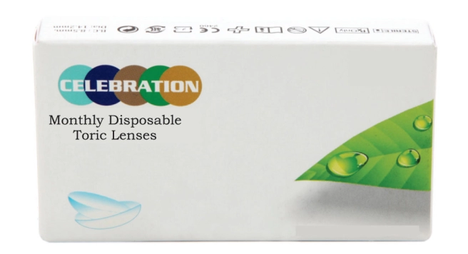 Celebration Monthly Clear Toric (3 lens/box)