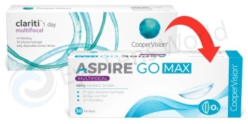 Aspire GO MAX multifocal (30 Lens/box)