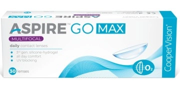Aspire GO MAX multifocal (30 Lens/box)