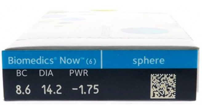 Biomedics Now by CooperVision (6 lens/box)-1