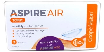 Aspire AIR Toric (3 lens/box)