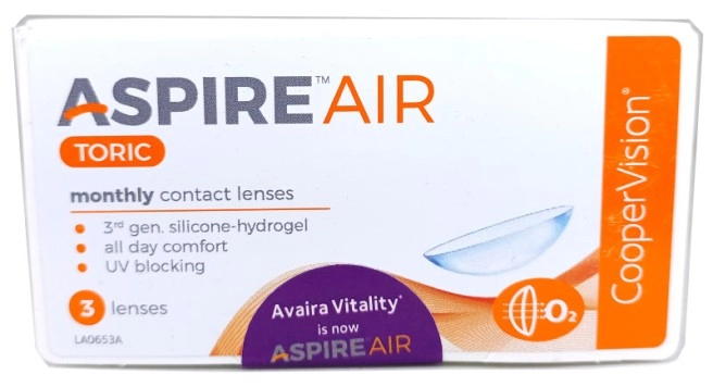 Aspire AIR Toric (3 lens/box)