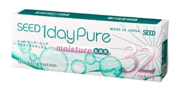 SEED 1 Day Pure Moisture for Astigmatism (32 lens/box)