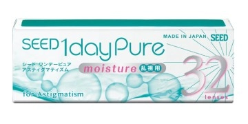 SEED 1 Day Pure Moisture for Astigmatism (32 lens/box)