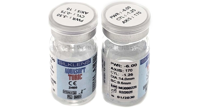 Silklens Aquasoft Toric (1 lens/pack)-1