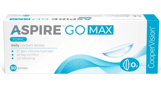 Aspire GO MAX toric (30 lens/box)
