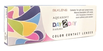 Aquasoft Day2Day Color (10 lens/box)