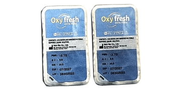 Silklens Aquasoft Oxyfresh Extra Moist (3 Lens/box)