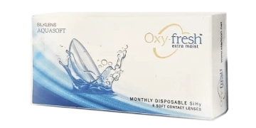 Silklens Aquasoft Oxyfresh Extra Moist (3 Lens/box)